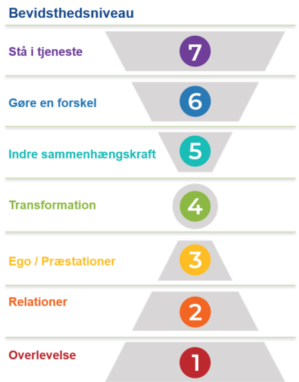Organisationens 7 bevidsthedsniveauer